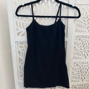 Active Basic Black Tank Top